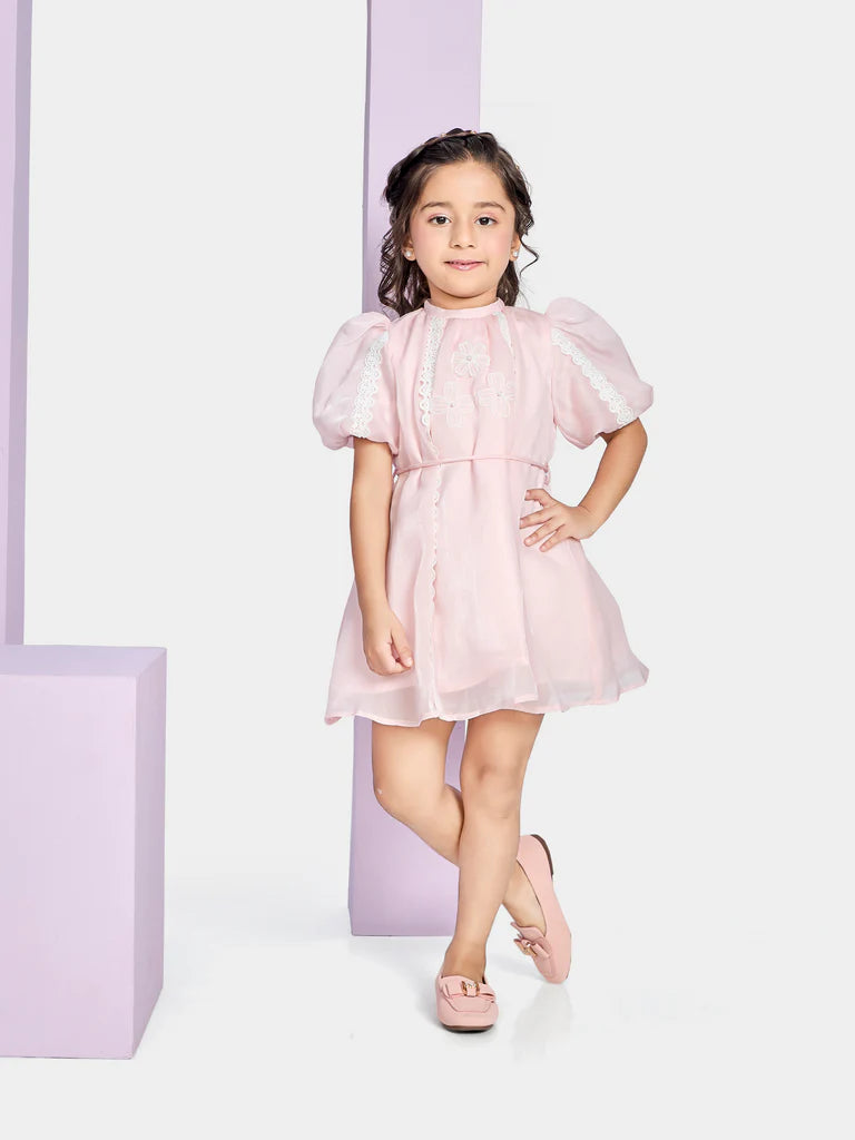 Girls Fashion Dress with Belt